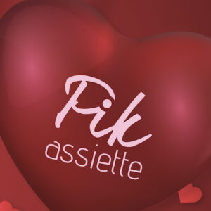 Pik Assiette St Valentin